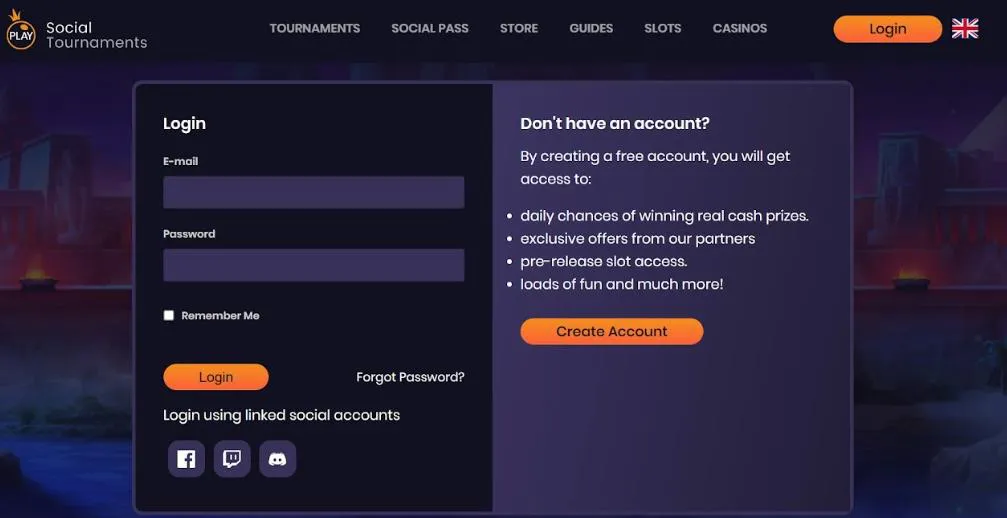 Ficha de registro para torneos de Pragmatic Play venezuela casinos online pragmaticplay