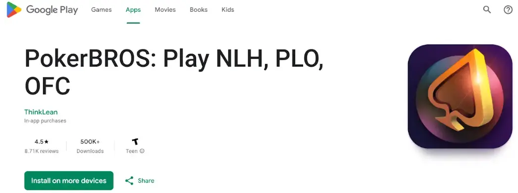 como jugar poker app